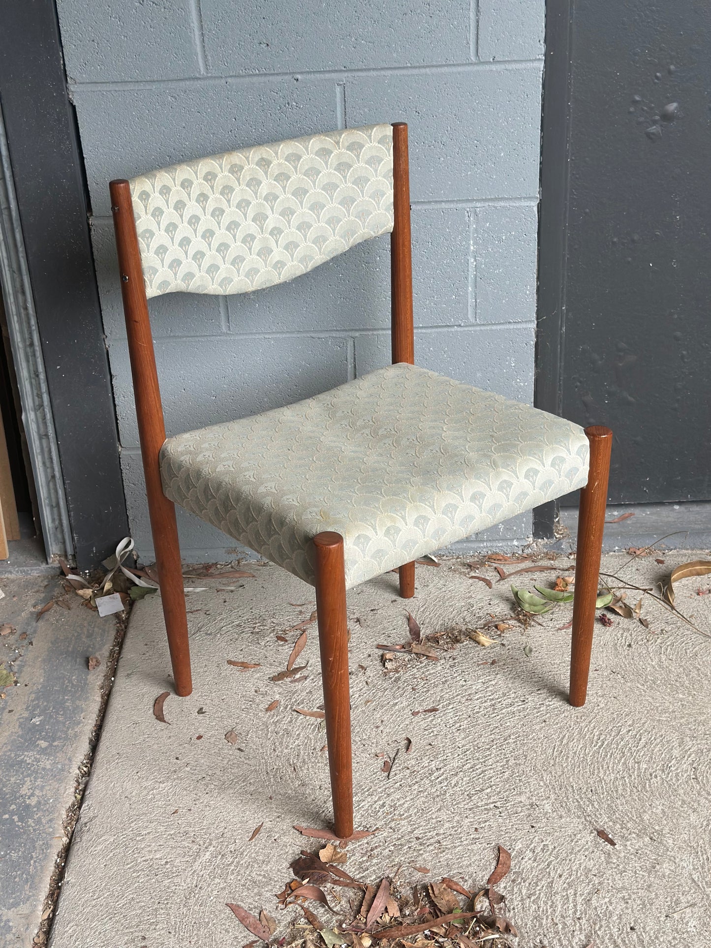 Six MCM Parker Dining chairs