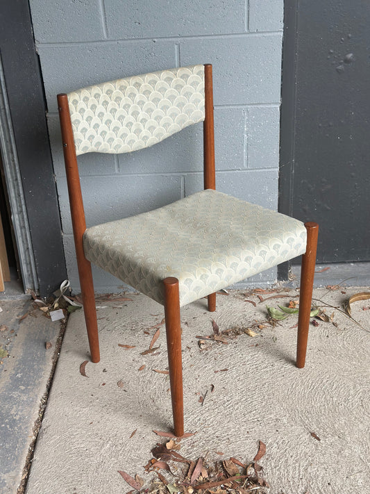 Six MCM Parker Dining chairs